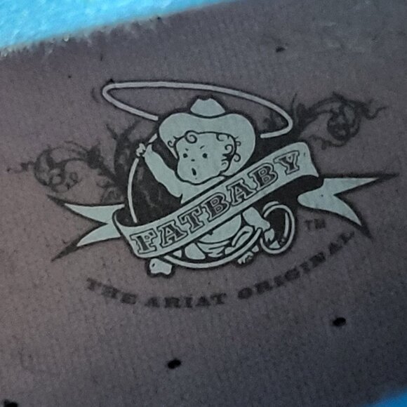 Ariat Fatbaby Womens Black Leather Cowboy Western Boot Size 10B - Picture 10 of 13